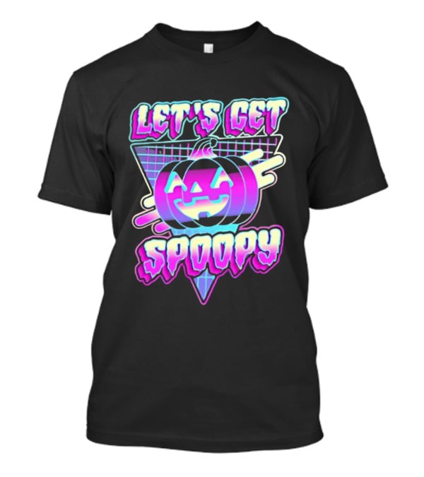 Let's Get Spoopy Halloween Pumpkin T-Shirt
