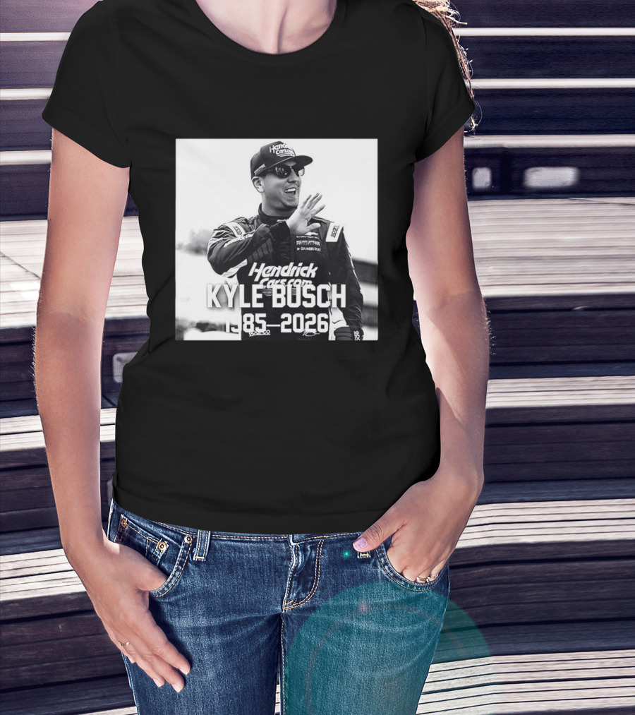 RIP Kyle Busch Hendrick Cars Legend 1985 2026 T-Shirt