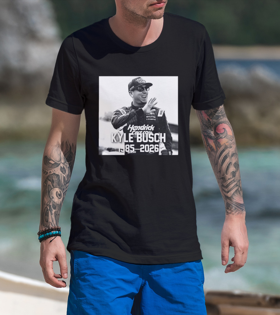 RIP Kyle Busch Hendrick Cars Legend 1985 2026 T-Shirt