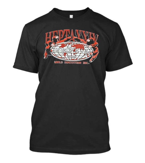 Hepta XXIV World Domination Inc. The World Is Mine T-Shirt