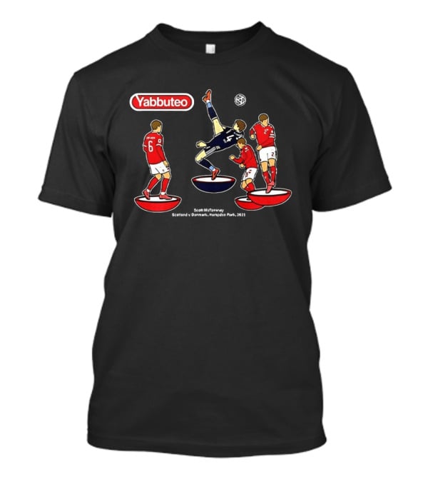 Yabbuteo Scotland FC McTominay Bicycle Kick T-Shirt