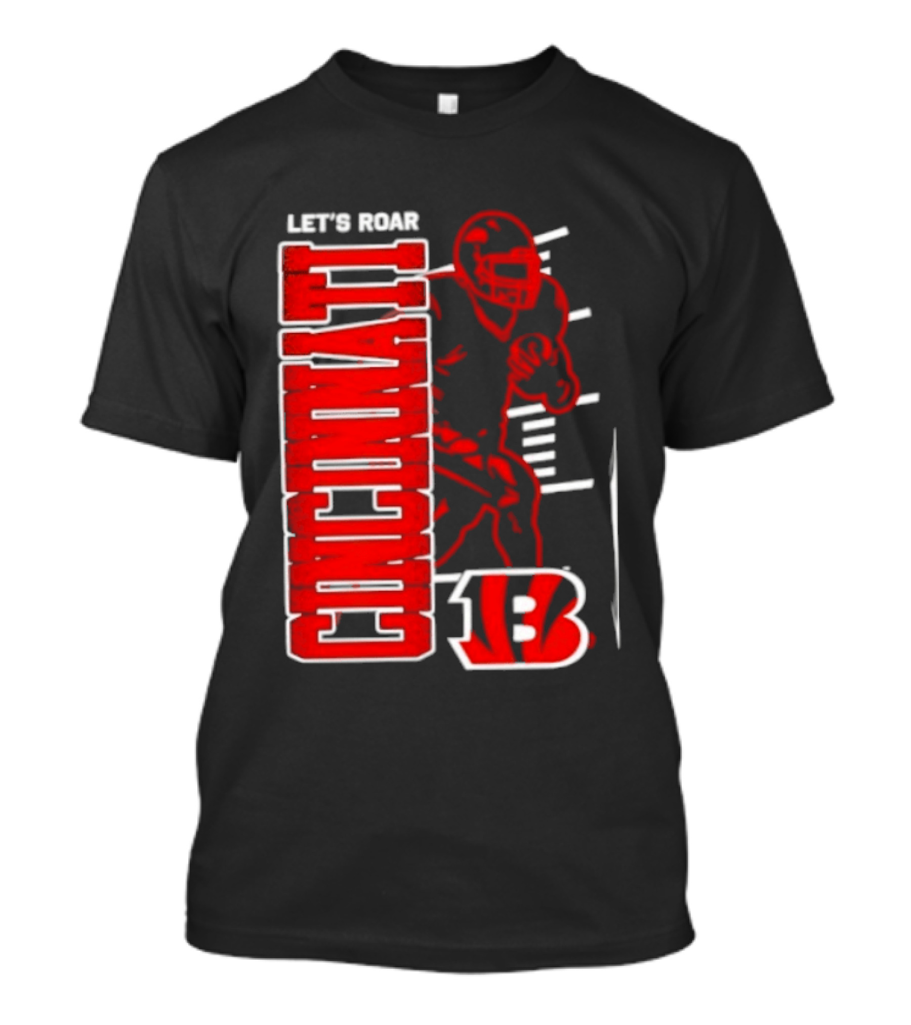 Cincinnati Bengals Football Let's Roar 13 T-Shirt