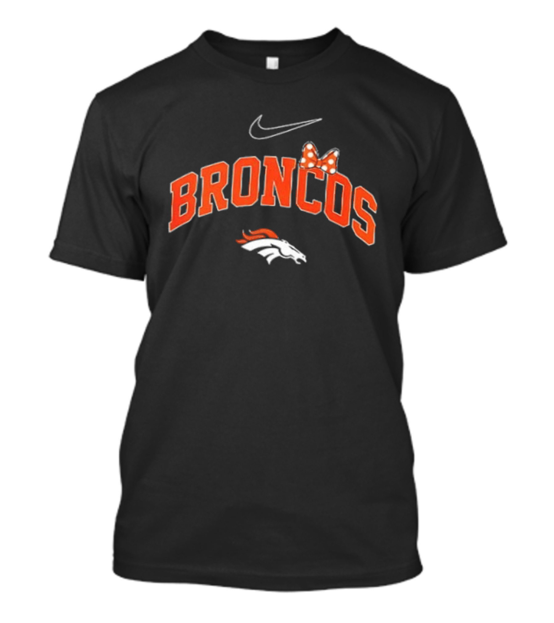 Nike Denver Broncos Boo To You Fa Boo Lous Rugby Two Sided T-Shirt