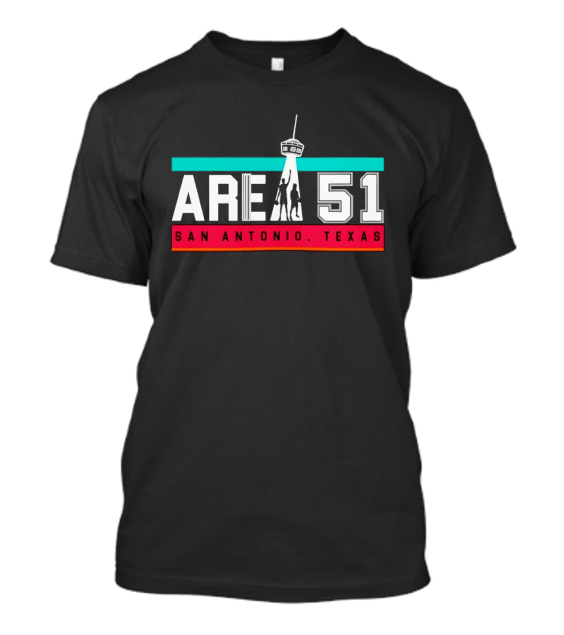 Stephon Castle Victor Wembanyama Area 51 San Antonio Texas Spurs Basketball T-Shirt