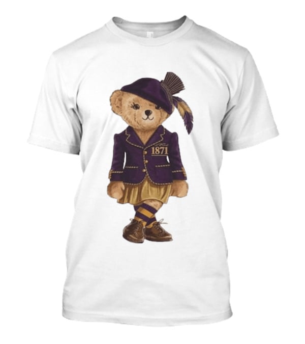 Alcorn State Polo Bear 1871 Lady Edition HBCU Fashion T-Shirt