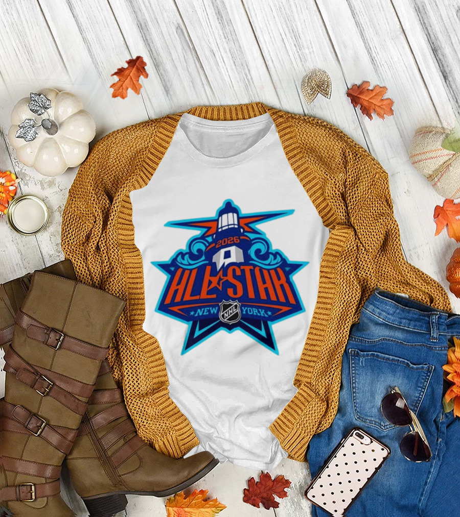 NHL All Star 2026 New York Lighthouse T-Shirt