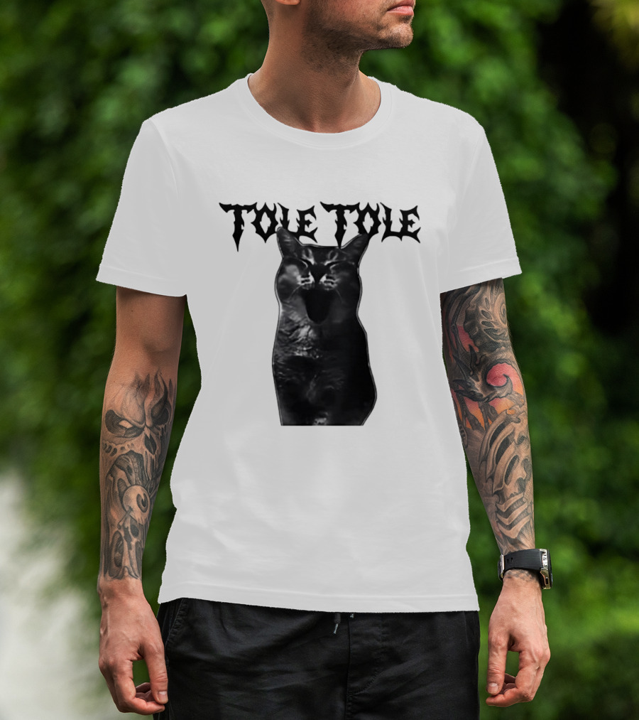 TOLE TOLE Black Cat T-Shirt