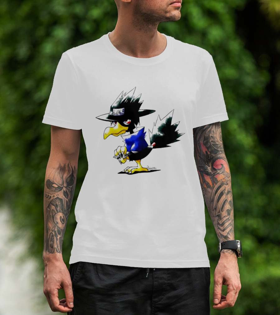 Murkrow Sasuke Uchiha Naruto Hidden Leaf Village Ninja T-Shirt