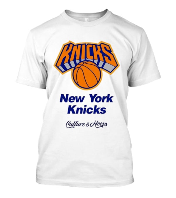 New York Knicks Culture & Hoops Basketball Team T-Shirt