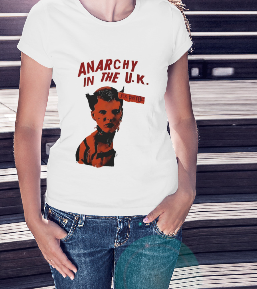 Anarchy In The UK Sex Pistols Punk Aesthetic T-Shirt