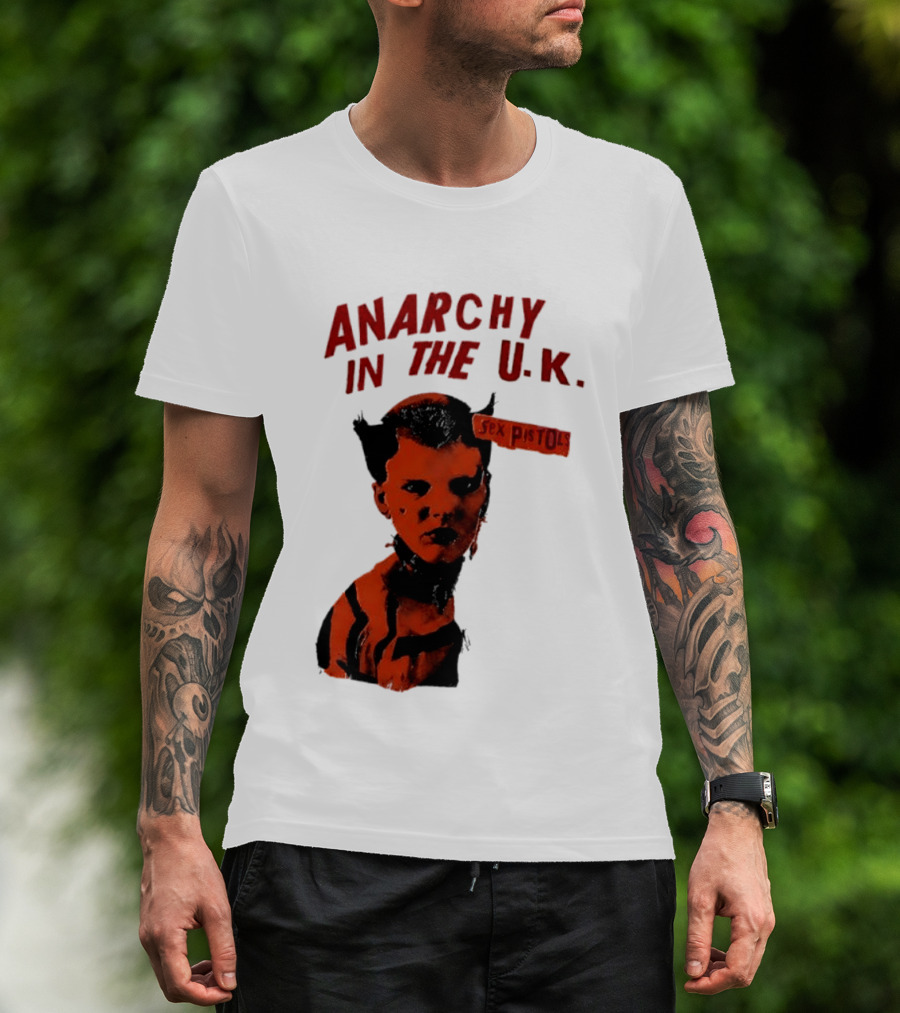 Anarchy In The UK Sex Pistols Punk Aesthetic T-Shirt