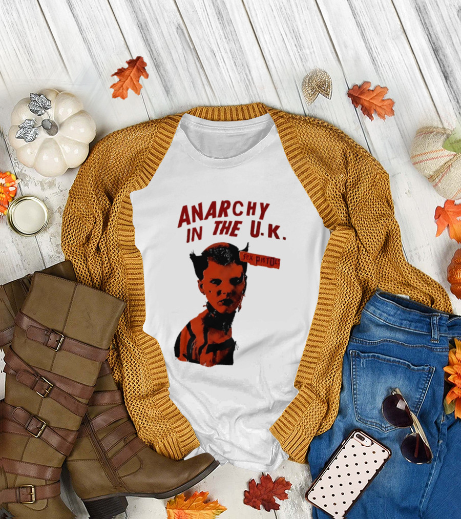 Anarchy in the UK Sex Pistols Punk Aesthetic T-Shirt