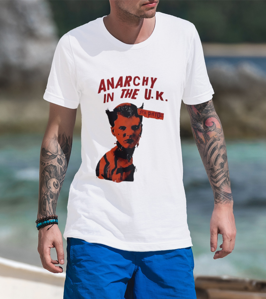 Anarchy In The UK Sex Pistols Punk Aesthetic T-Shirt