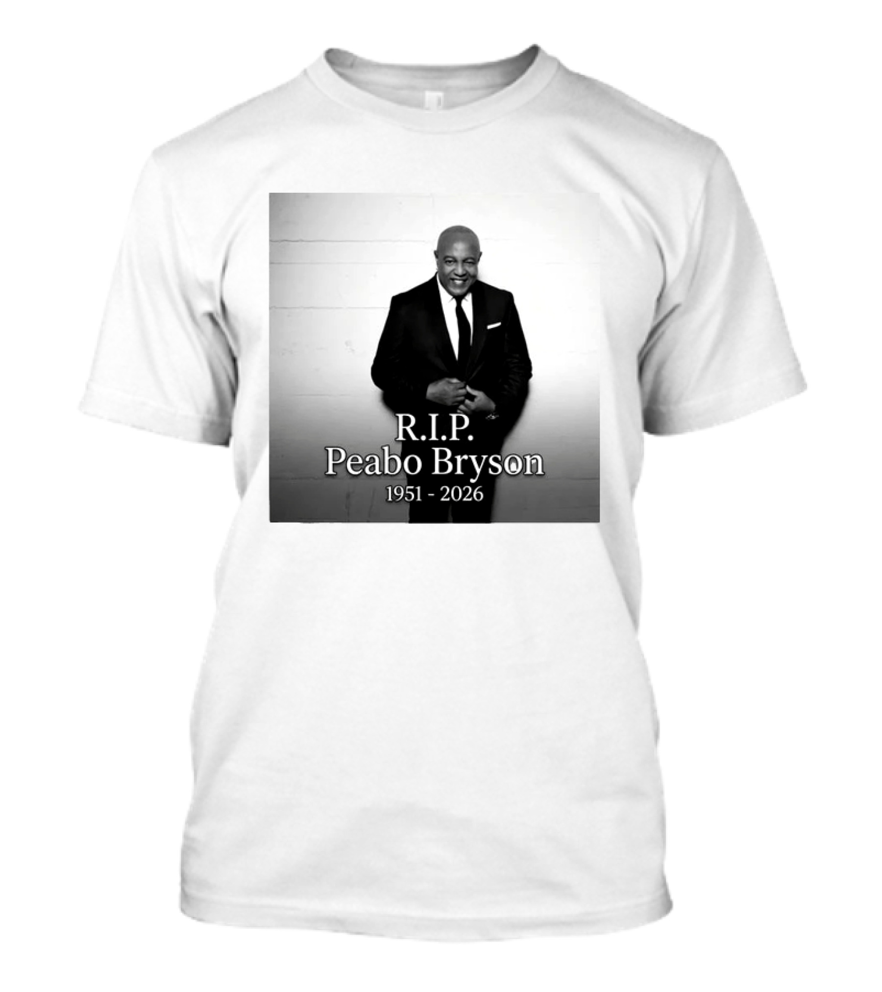 R.I.P. Peabo Bryson 1951 2026 R&B Legend Of Beauty And The Beast A Whole New World T-Shirt