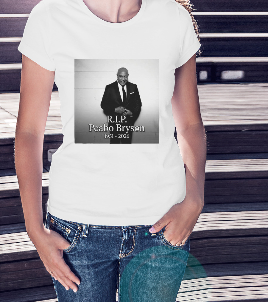 R.I.P. Peabo Bryson 1951 2026 R&B Legend Of Beauty And The Beast A Whole New World T-Shirt