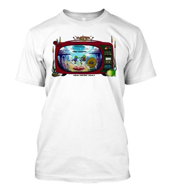 Primus Claypool Lennon Delirium Frog Brigade Cleveland June 2 2026 T-Shirt
