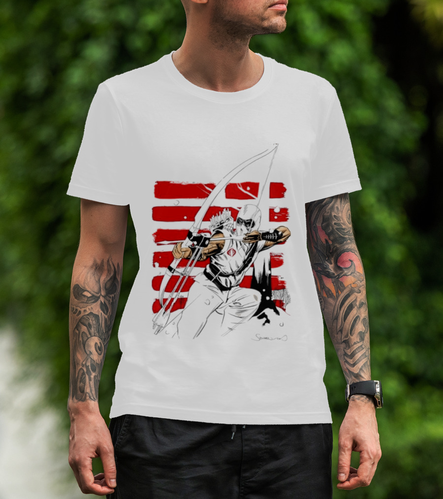 GI Joe Storm Shadow Cobra Commander Archery Ninja Master T-Shirt
