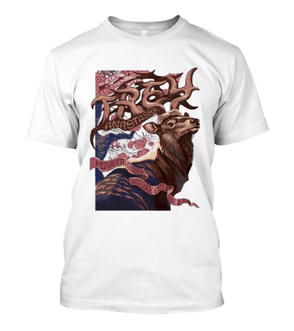 Trey Anastasio Acoustic Evening Red Butte Garden Salt Lake City UT June 02 2026 T-Shirt