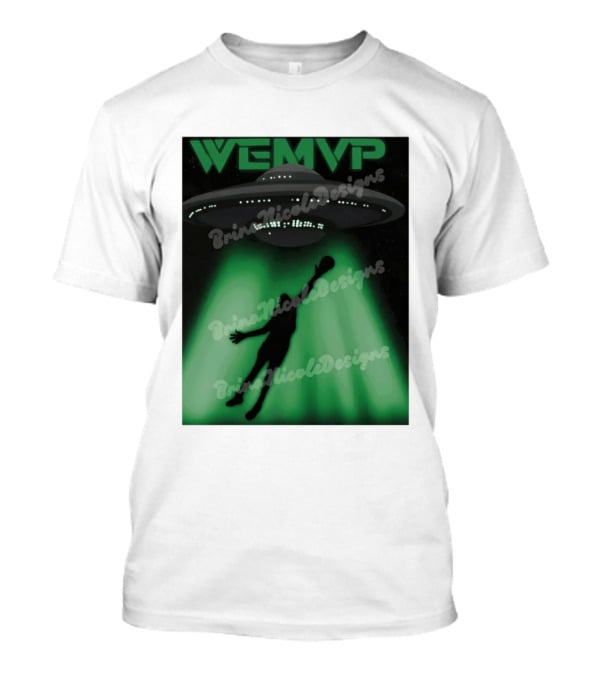 WEMVP Wemby Alien UFO San Antonio Spurs Basketball NBA 2026 T-Shirt