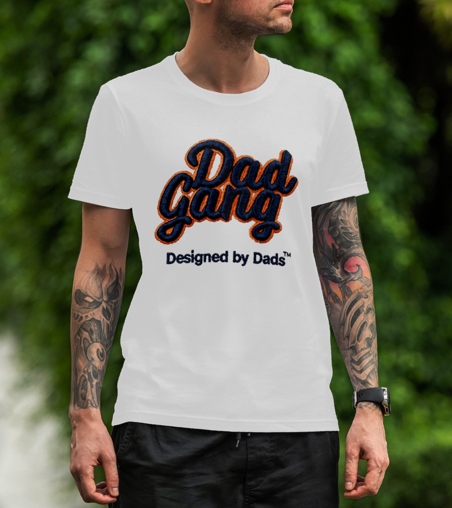 2026 Detroit Tigers Dad Gang Hat Giveaway Dad Gang Designed By Dads T-Shirt