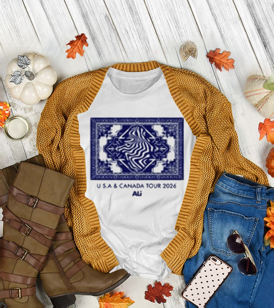 Ali USA & Canada Tour 2026 T-Shirt