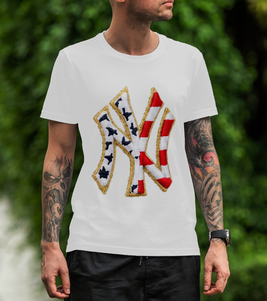 America 250 Yankees Stars And Stripes Ny T-Shirt