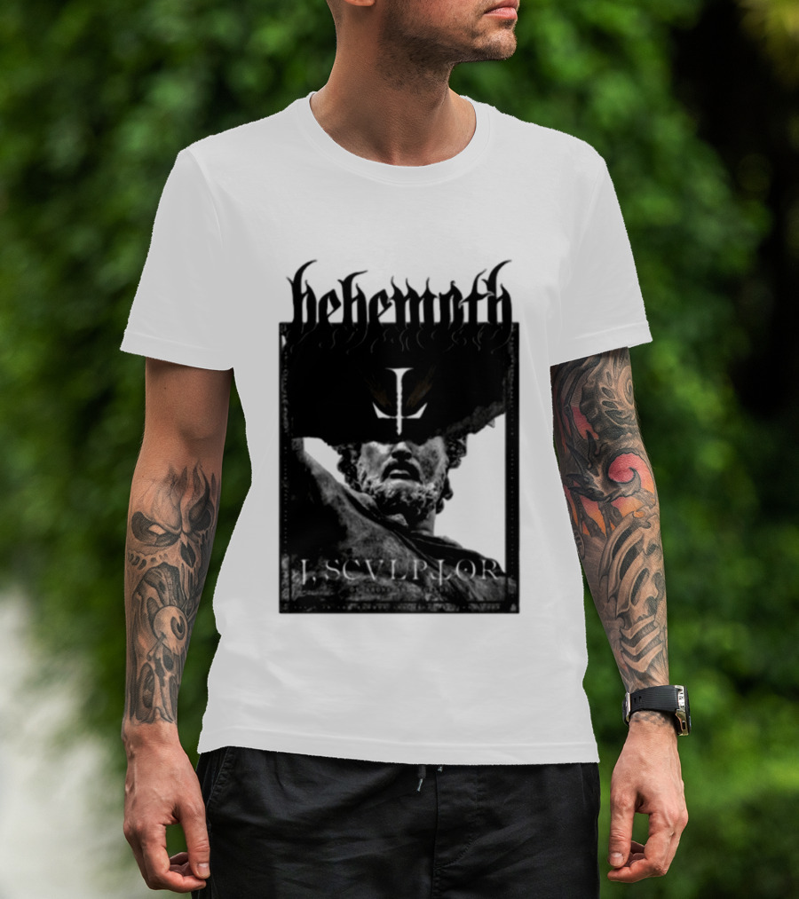 Behemoth I Sculptor Of Aeons And Worlds Statue Of Power T-Shirt