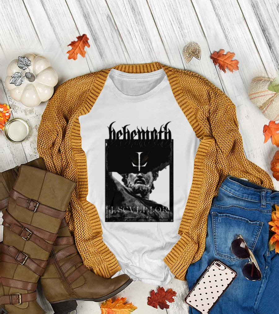 Behemoth I Sculptor Of Aeons And Worlds Statue Of Power T-Shirt