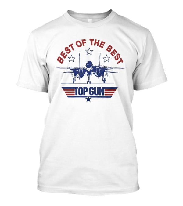 Best Of The Best Jet Fighter Top Gun F 14 Stars T-Shirt