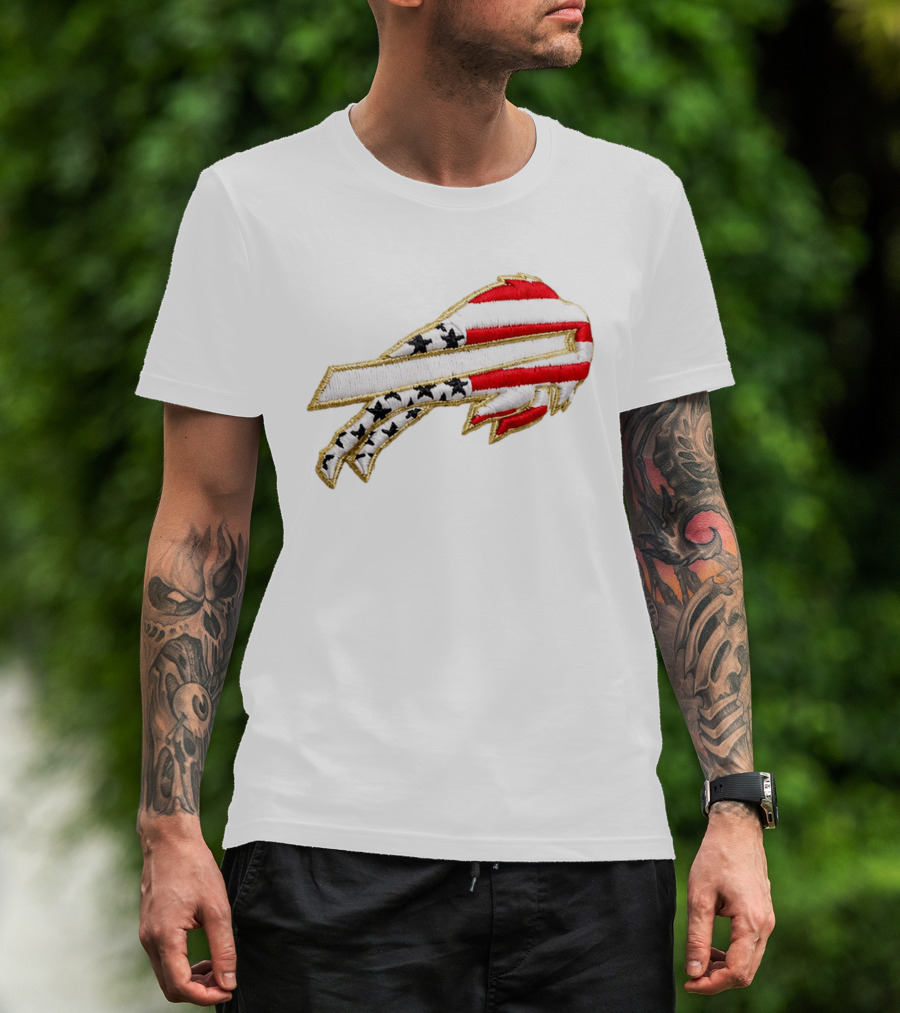 Bills America 250th Anniversary Stars And Stripes T-Shirt