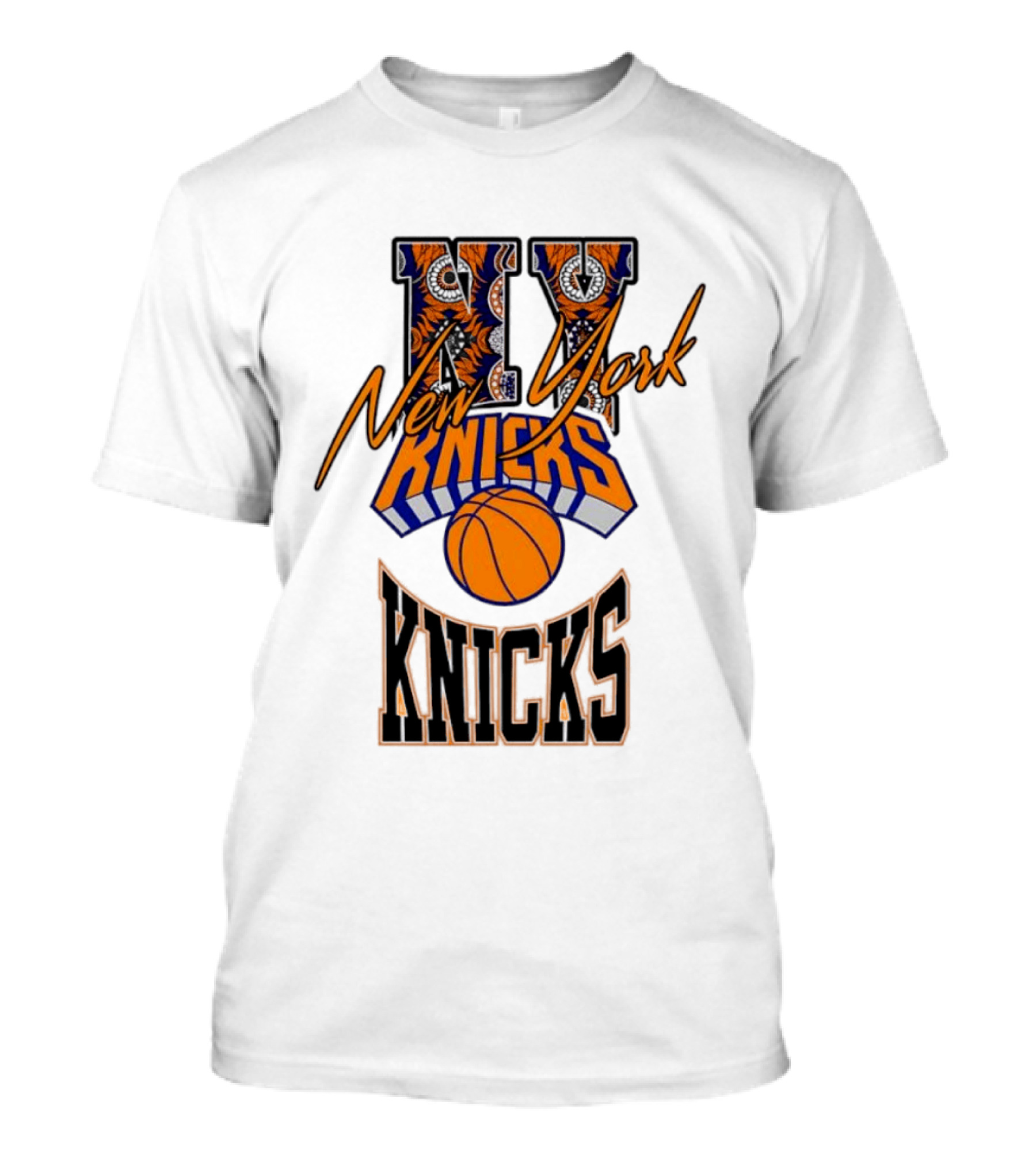 New York Knicks NY Basketball Team Fan Merchandise T-Shirt