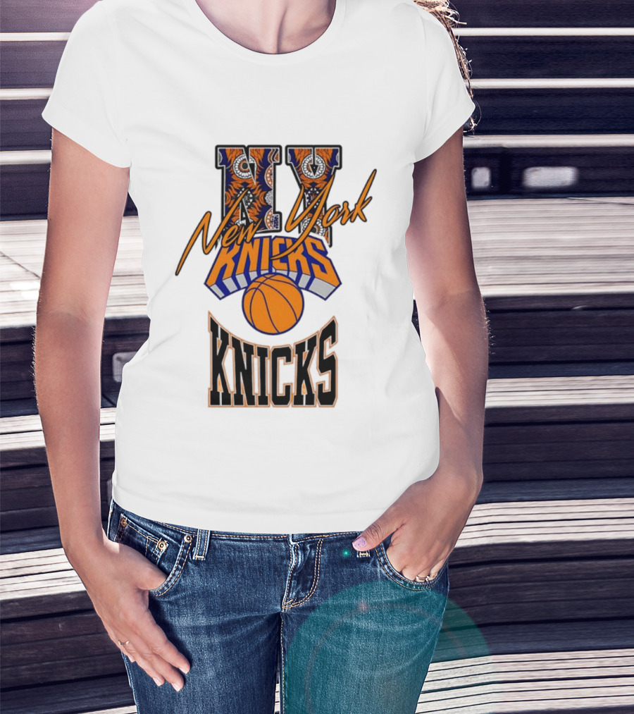 New York Knicks NY Basketball Team Fan Merchandise T-Shirt