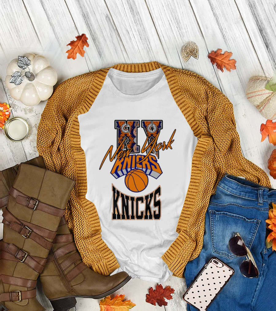 New York Knicks NY Basketball Team Fan Merchandise T-Shirt