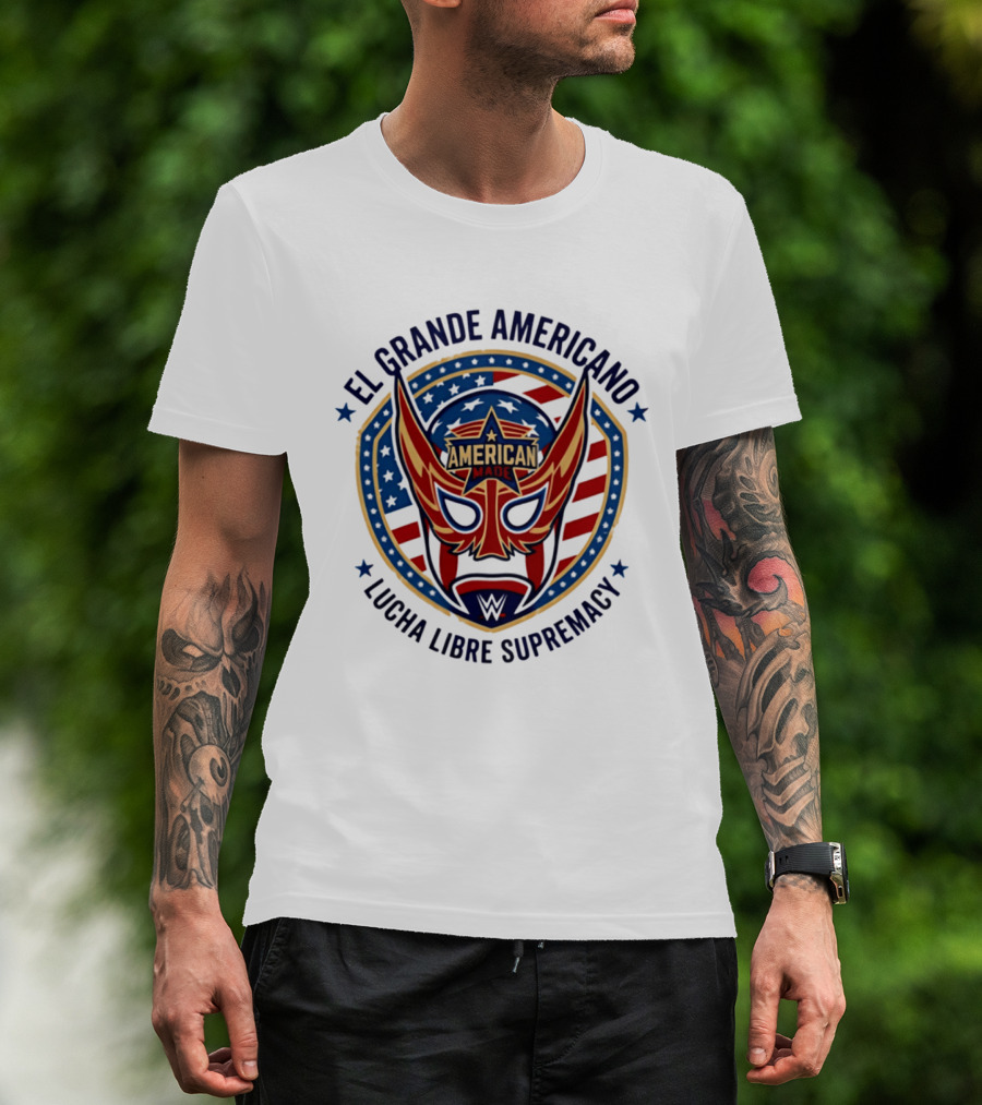 El Grande Americano American Made Lucha Libre Supremacy T-Shirt