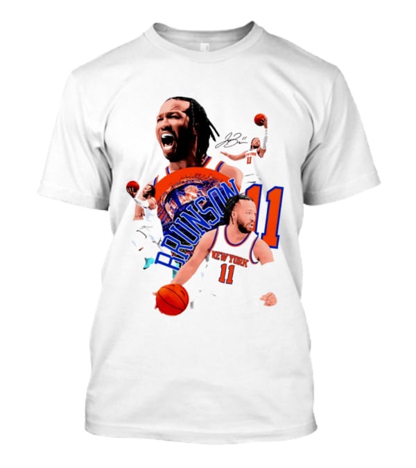 Jalen Brunson New York Knicks 11 Basketball Star T-Shirt