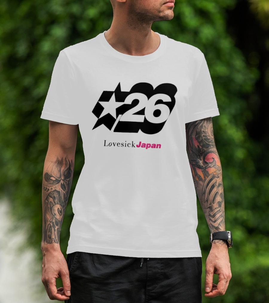 Lovesick Japan 26 Star T-Shirt