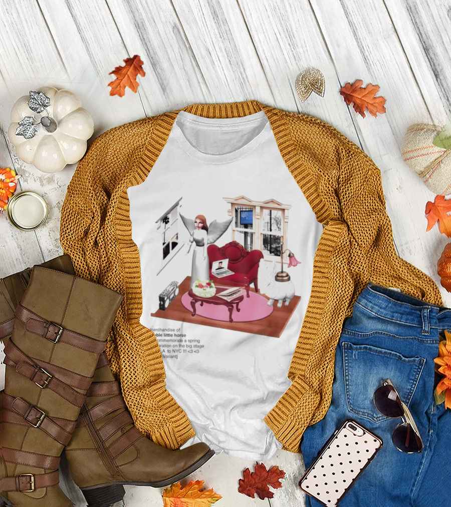 Feeble Little Horse Merchandise Spring Celebration Big Stage Collage T-Shirt