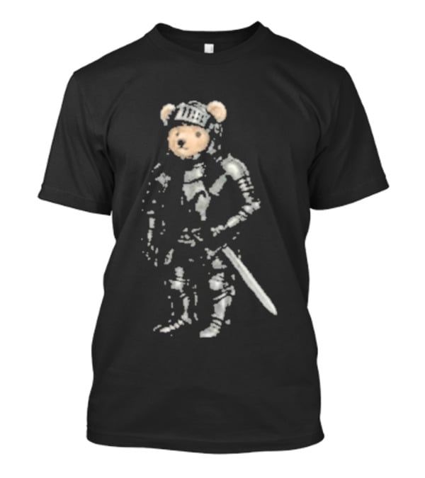 8Thwndr Armored Bear Knight With Sword T-Shirt