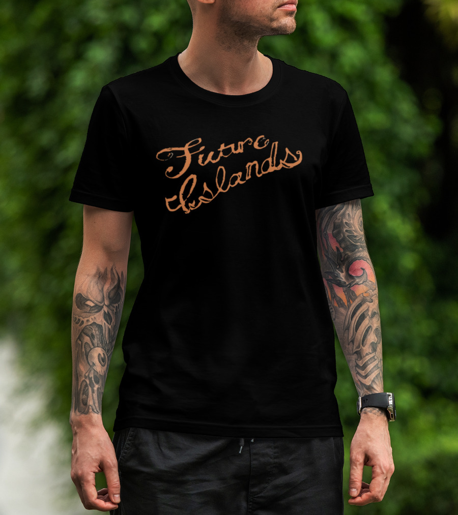 Future Islands Handwritten T-Shirt