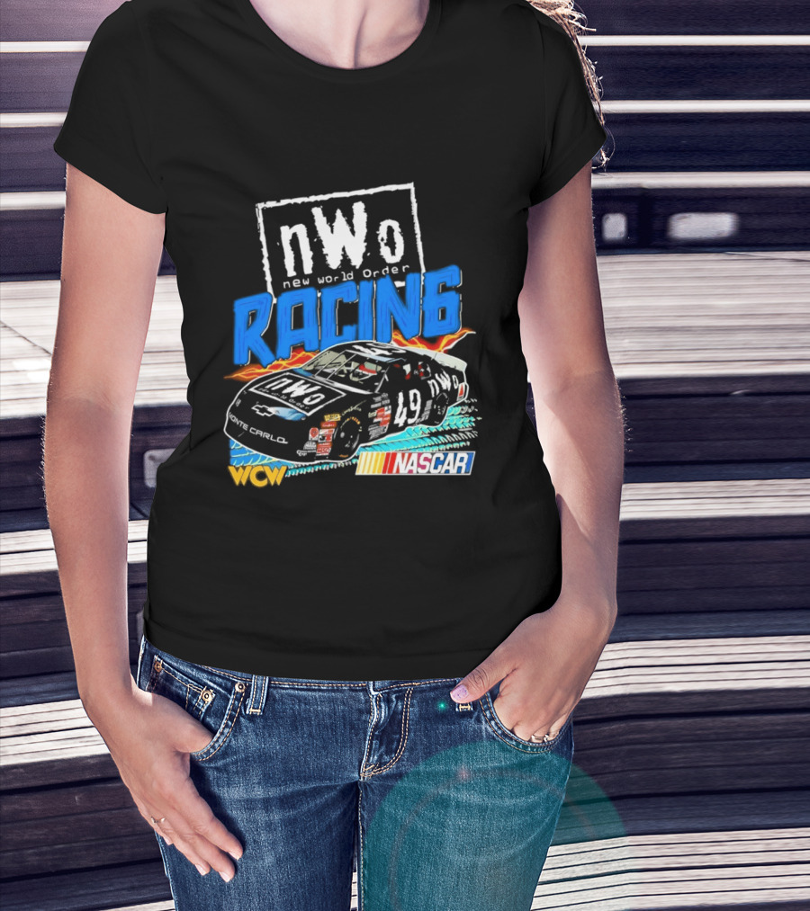 WCW NASCAR NWo Racing Kyle Petty 49 Chevrolet Monte Carlo T-Shirt