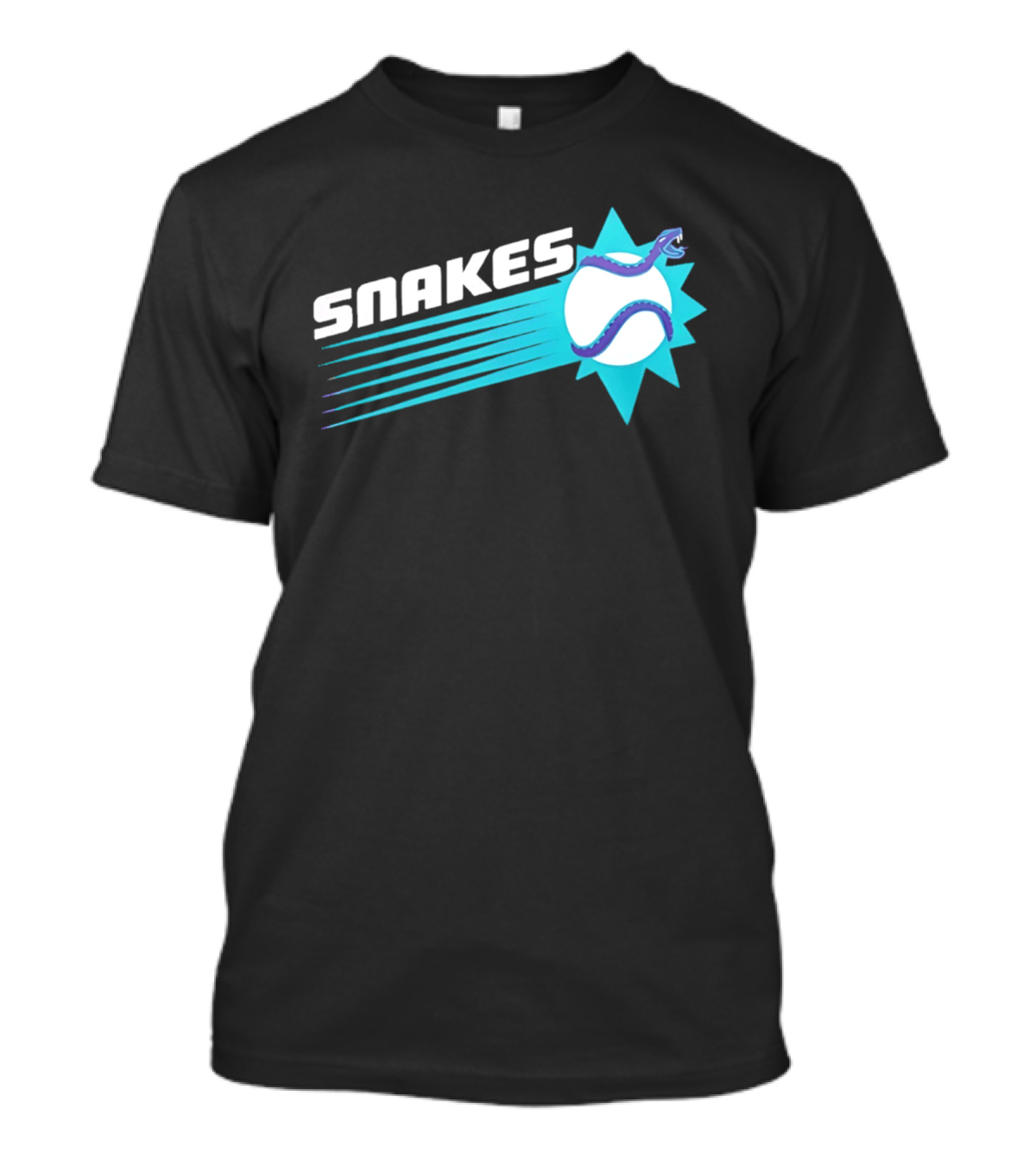 Arizona Snakes Baseball Team Serpentine T-Shirt