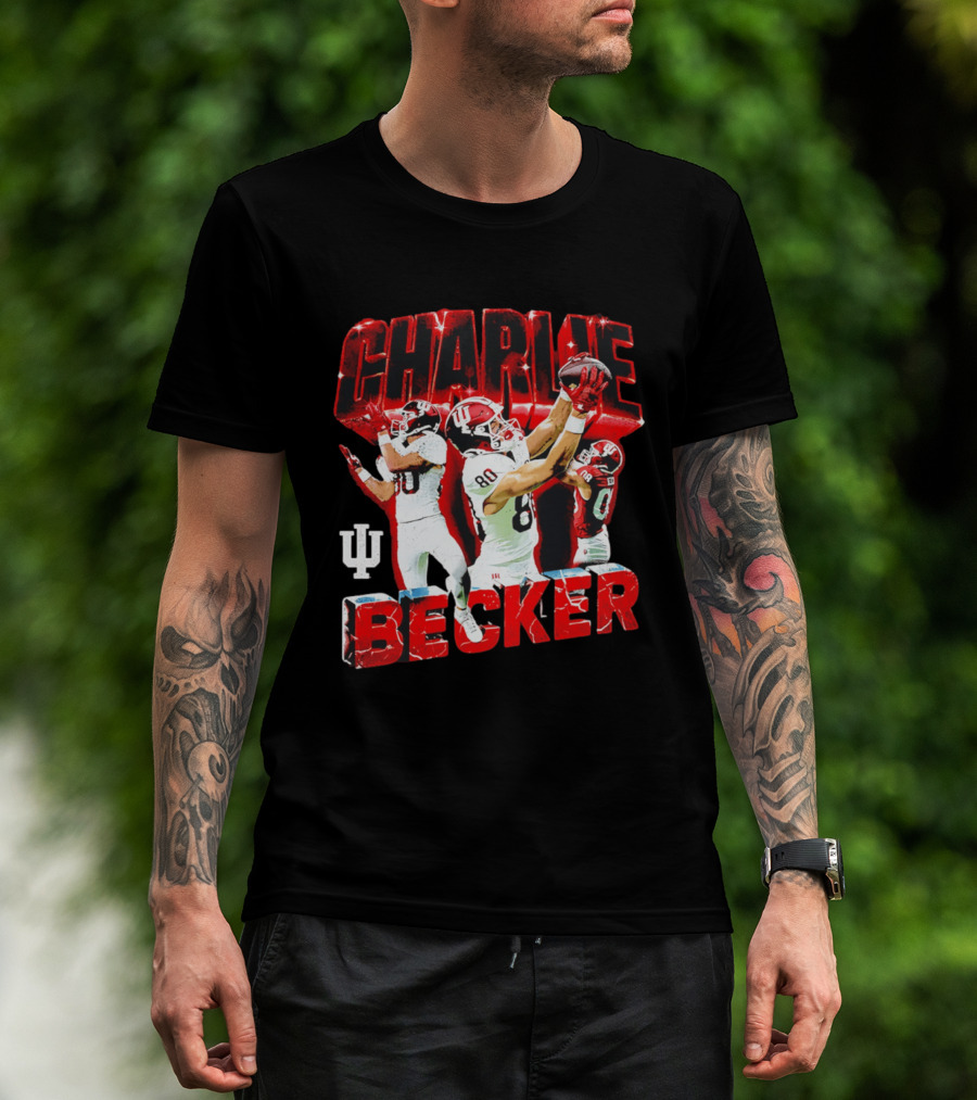 Charlie Becker Indiana Hoosiers Football 90s IU T-Shirt