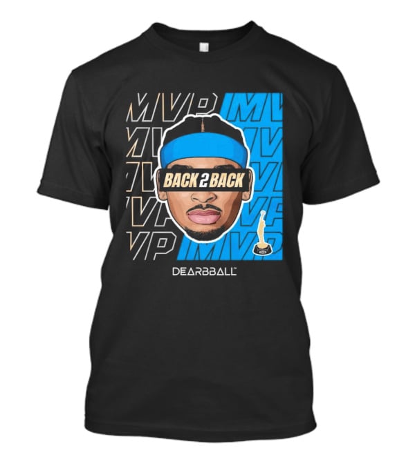 Dearbball Back 2 Back MVP Award Winner 2026 T-Shirt