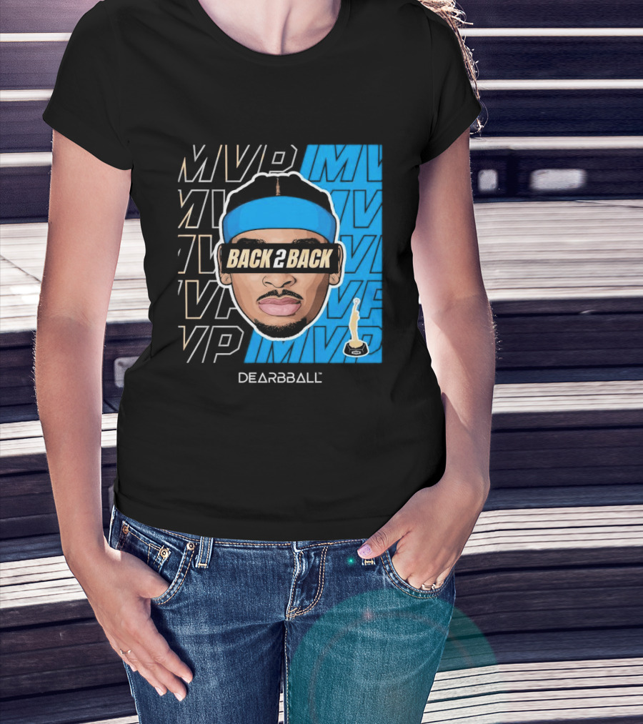 Dearbball Back 2 Back MVP Award Winner 2026 T-Shirt