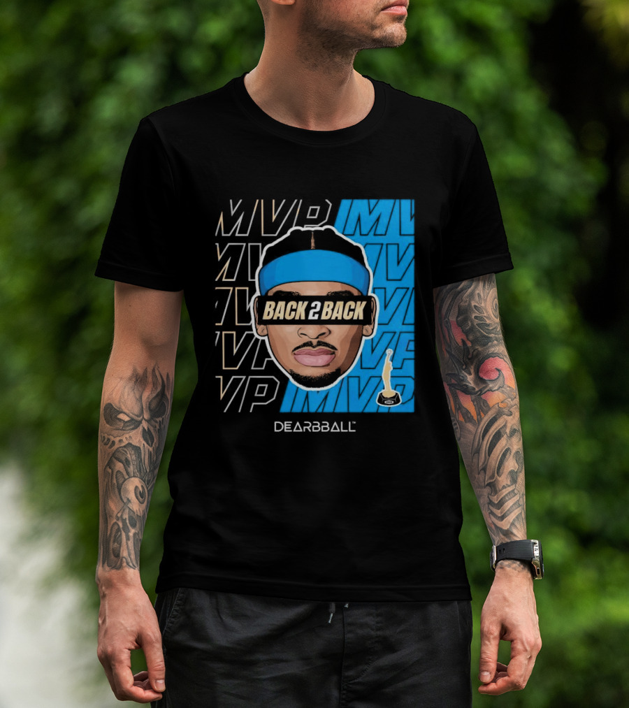 Dearbball Back 2 Back MVP Award Winner 2026 T-Shirt