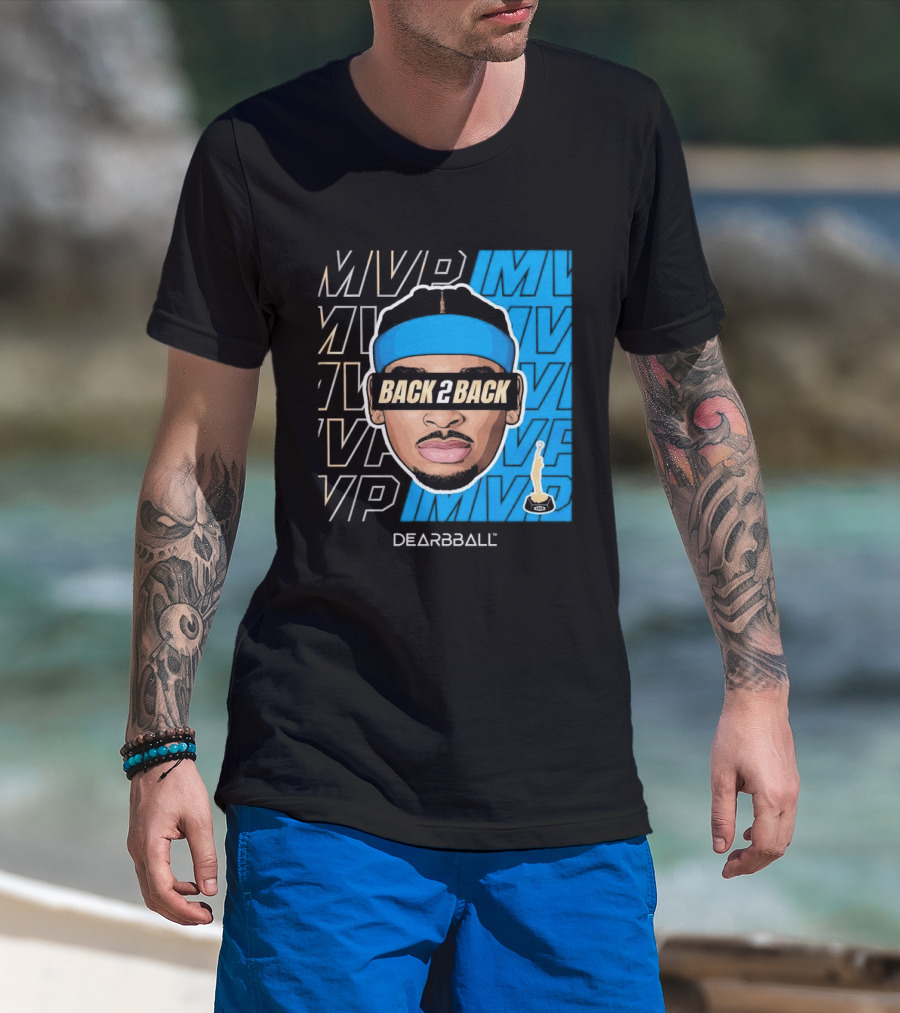 Dearbball Back 2 Back MVP Award Winner 2026 T-Shirt
