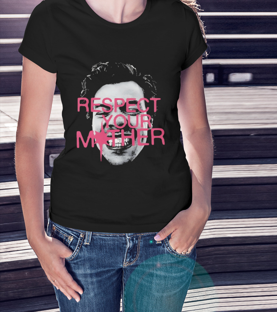 Respect Your Mother Big Head Harry T-Shirt