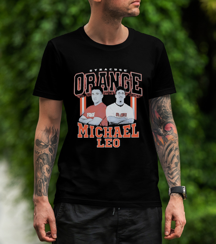 Syracuse Orange Michael Leo NCAA Lacrosse T-Shirt