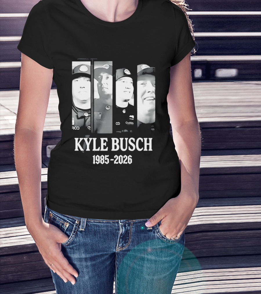 Kyle Busch 1985 2026 Racing T-Shirt