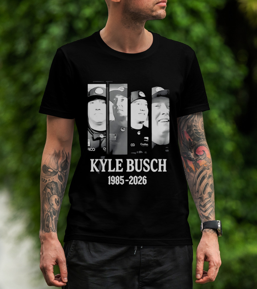 Kyle Busch 1985 2026 Racing T-Shirt